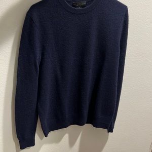 Bloomingdale’s cashmere sweater navy men’s Small